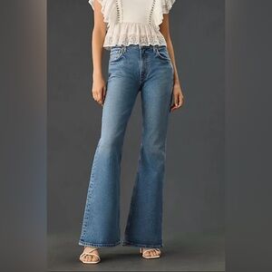 Citizens Of Humanity Isola Medium Blue Flare Jeans